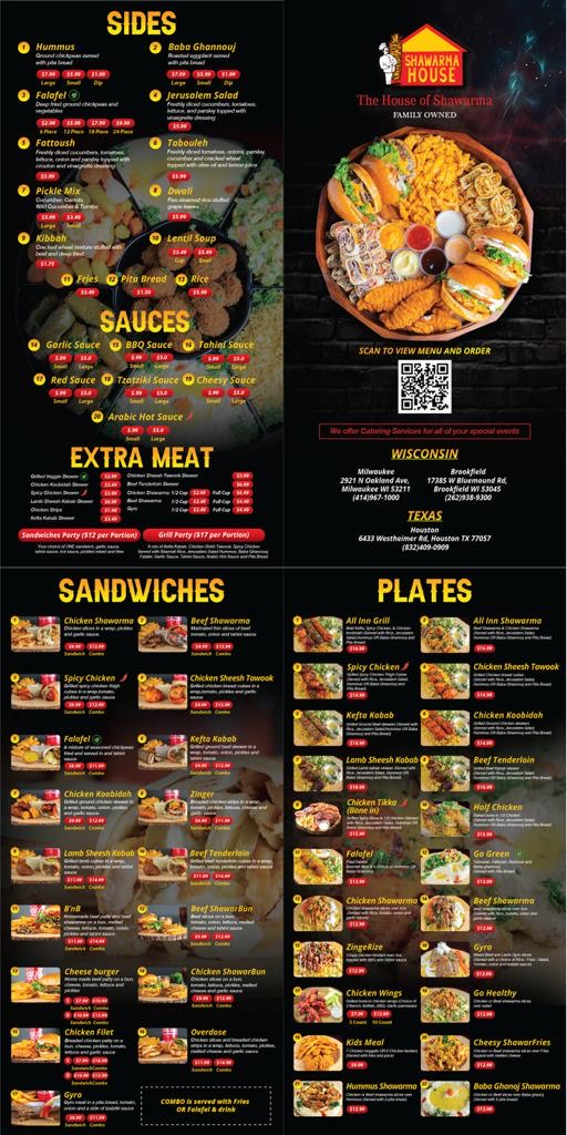 Shawarma House Menu - Image 2